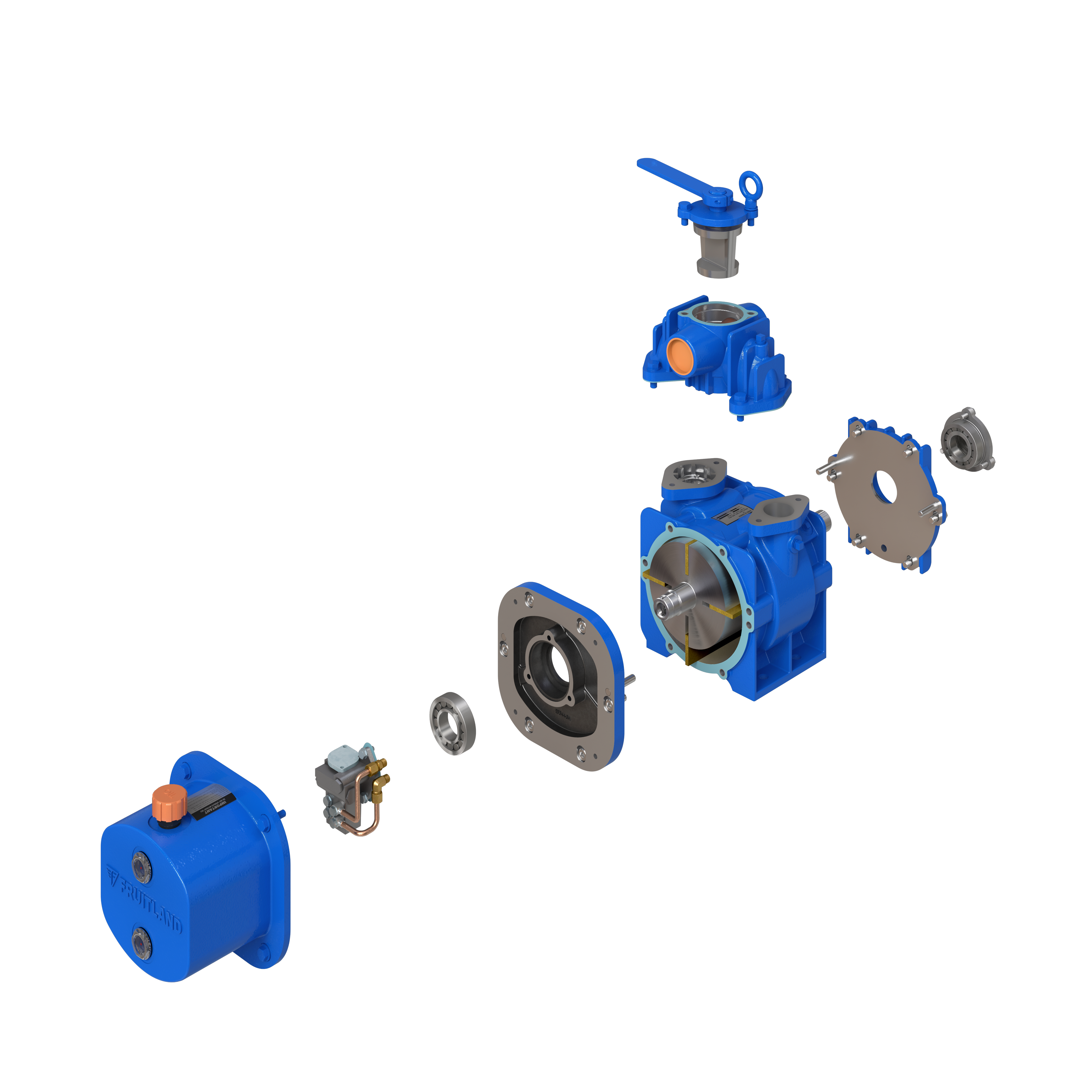 172 Series (127 CFM) - Exploded View - Product Image