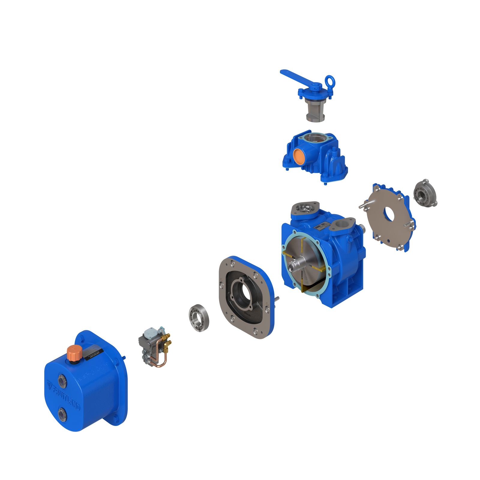 172 Series (127 CFM) - Exploded View - Product Image