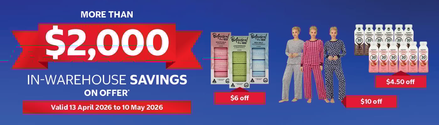 In-Warehouse Savings