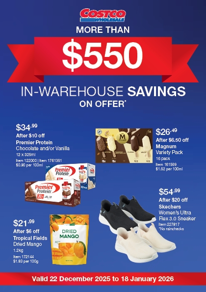 Member Warehouse Savings
