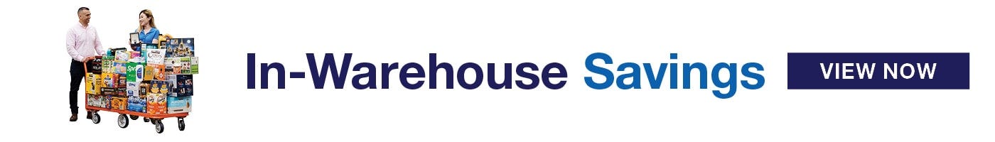 In-Warehouse Savings