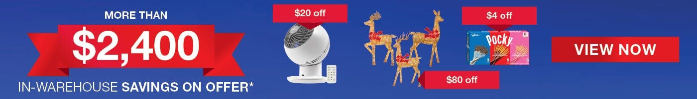 In-Warehouse Savings