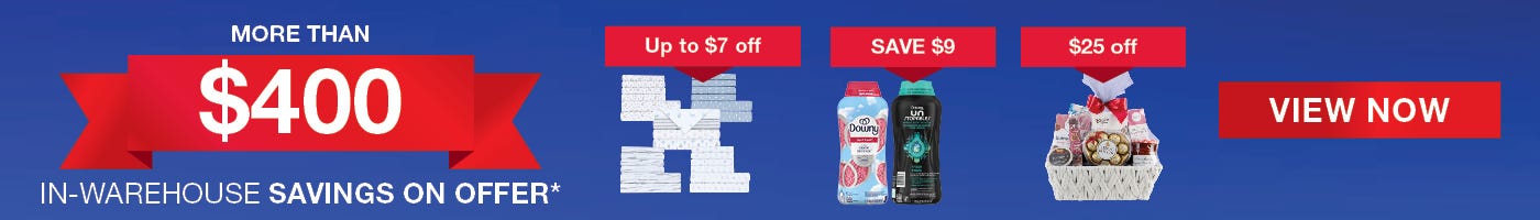 In-Warehouse Savings