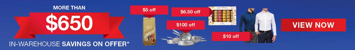 In-Warehouse Savings