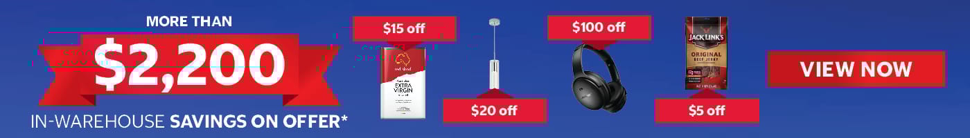 In-Warehouse Savings