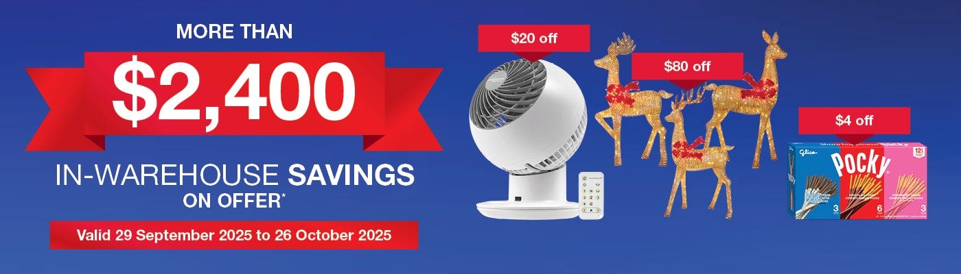 In-Warehouse Savings