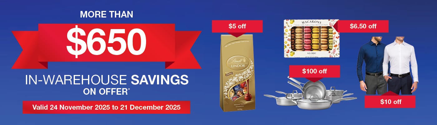 In-Warehouse Savings