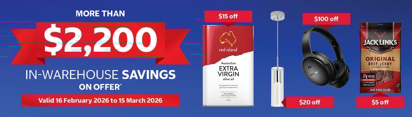 In-Warehouse Savings