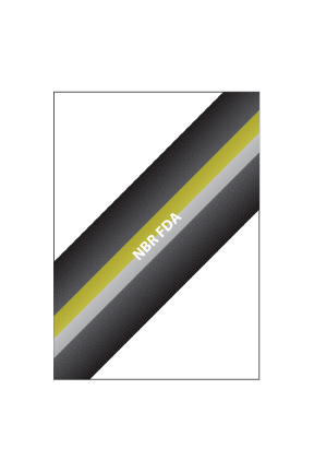 Food Grade Nitrile Butadiene Rubber peristaltic pump hose