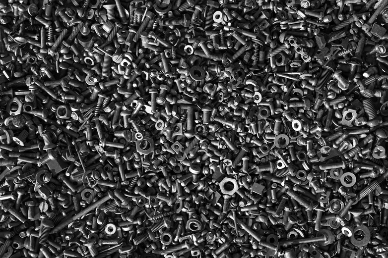 Die casting industrial products nuts and bolts