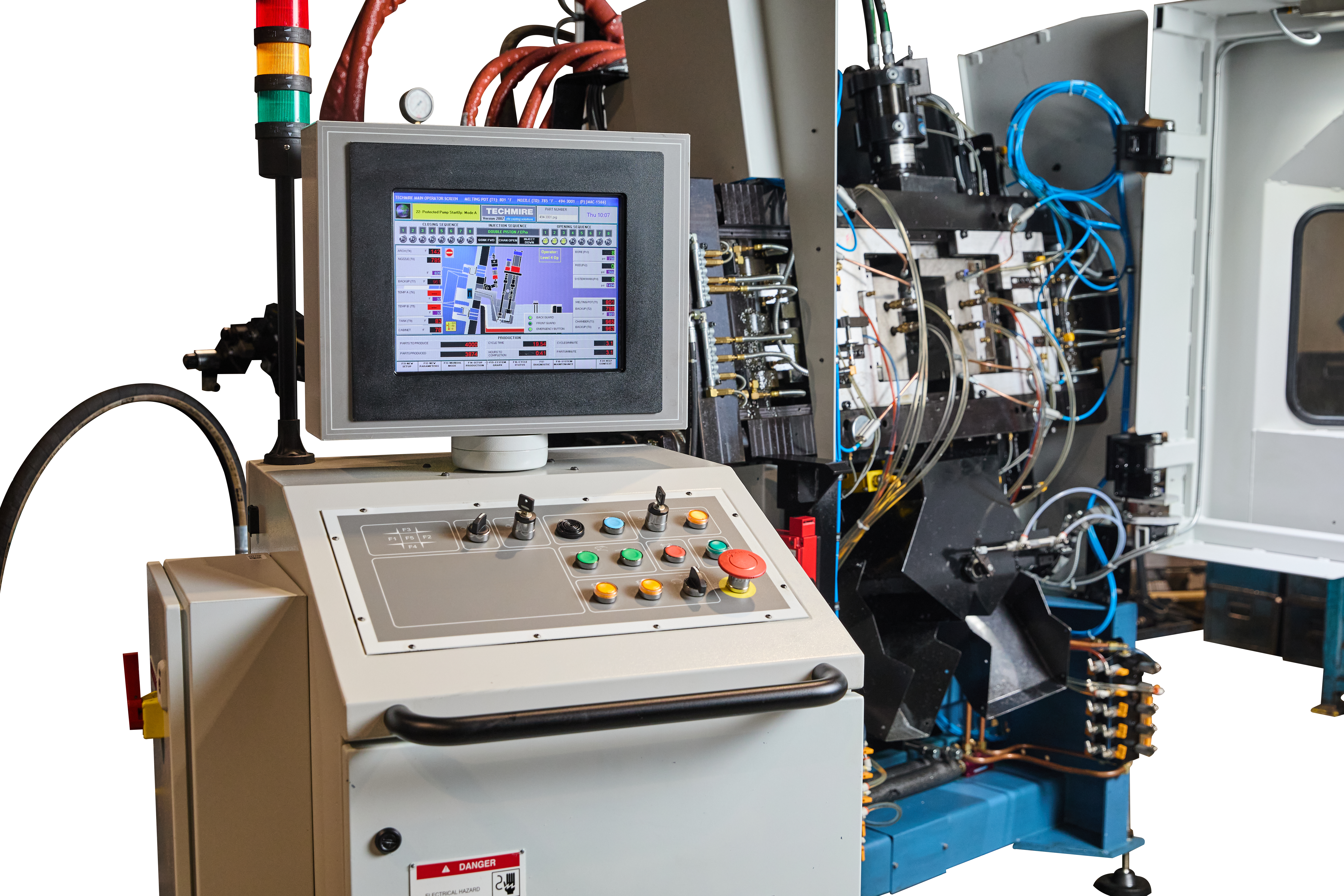 88NTX Multi-Slide Die Casting Machine | Techmire