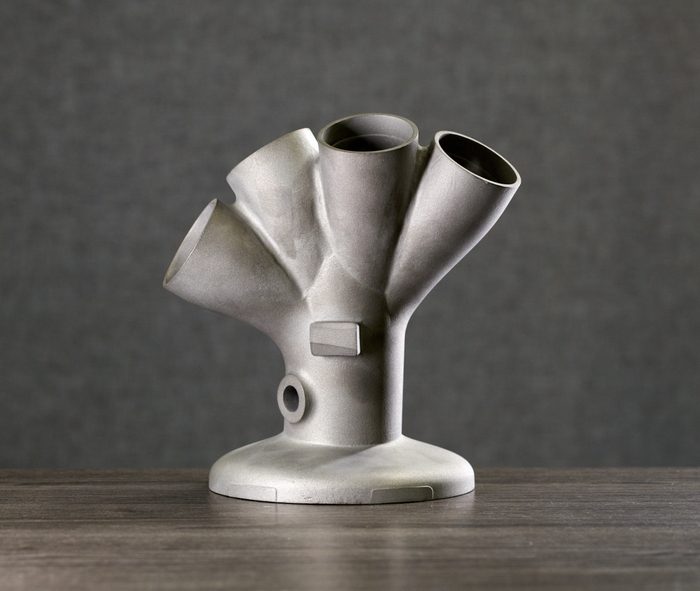 A large, investment cast part.