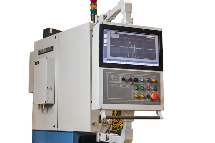 Screen and buttons on a computer based system