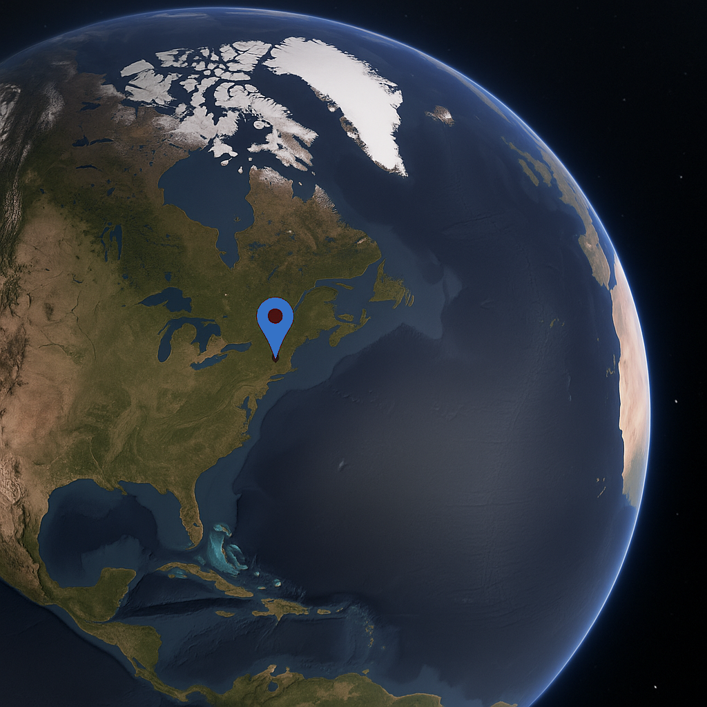 Dynacast Montreal Map Pin