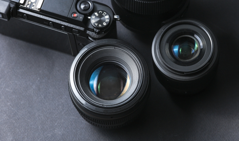 Black camera lenses for consumer electronics