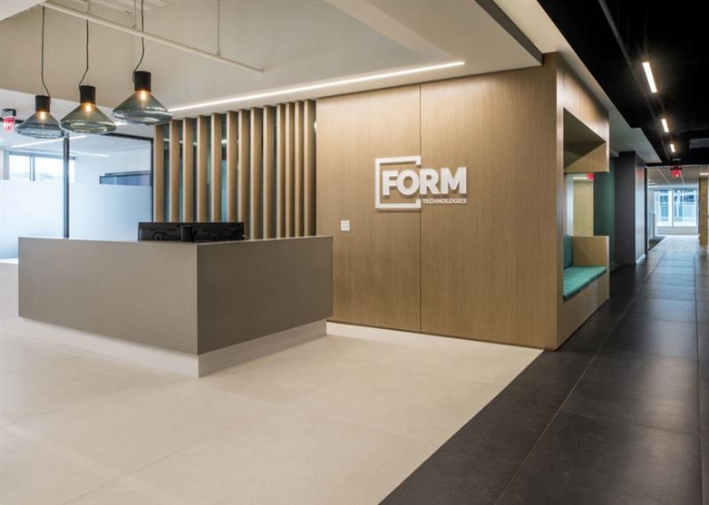 Lobby of Form Technologies headquarters