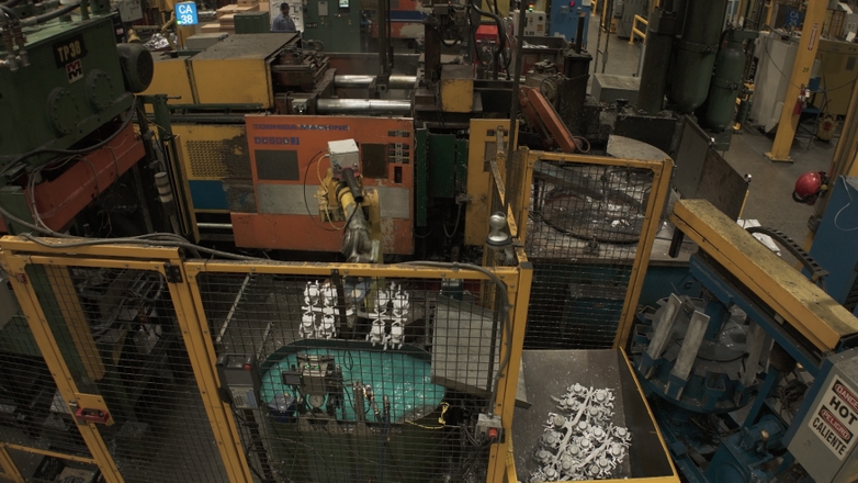 Dynacast conventional die casting cell at Lake Forest facility