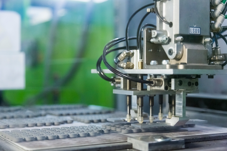 Metal injection molding machine stamping parts