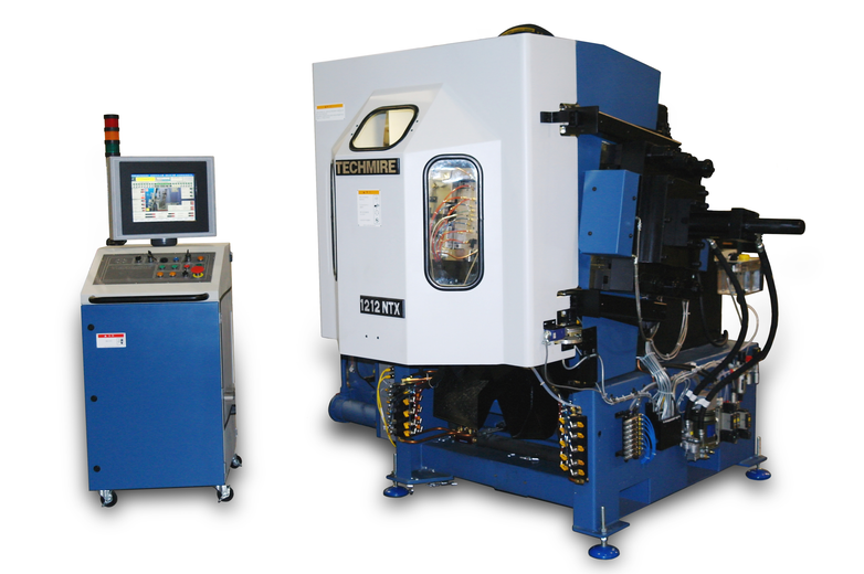 Side view of a 1212 NTX die casting machine