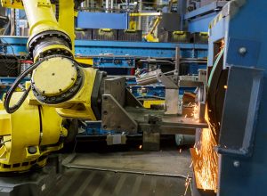 Automated investment casting machine opperating