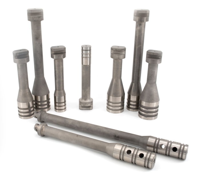 Assortment of Techmire spare parts