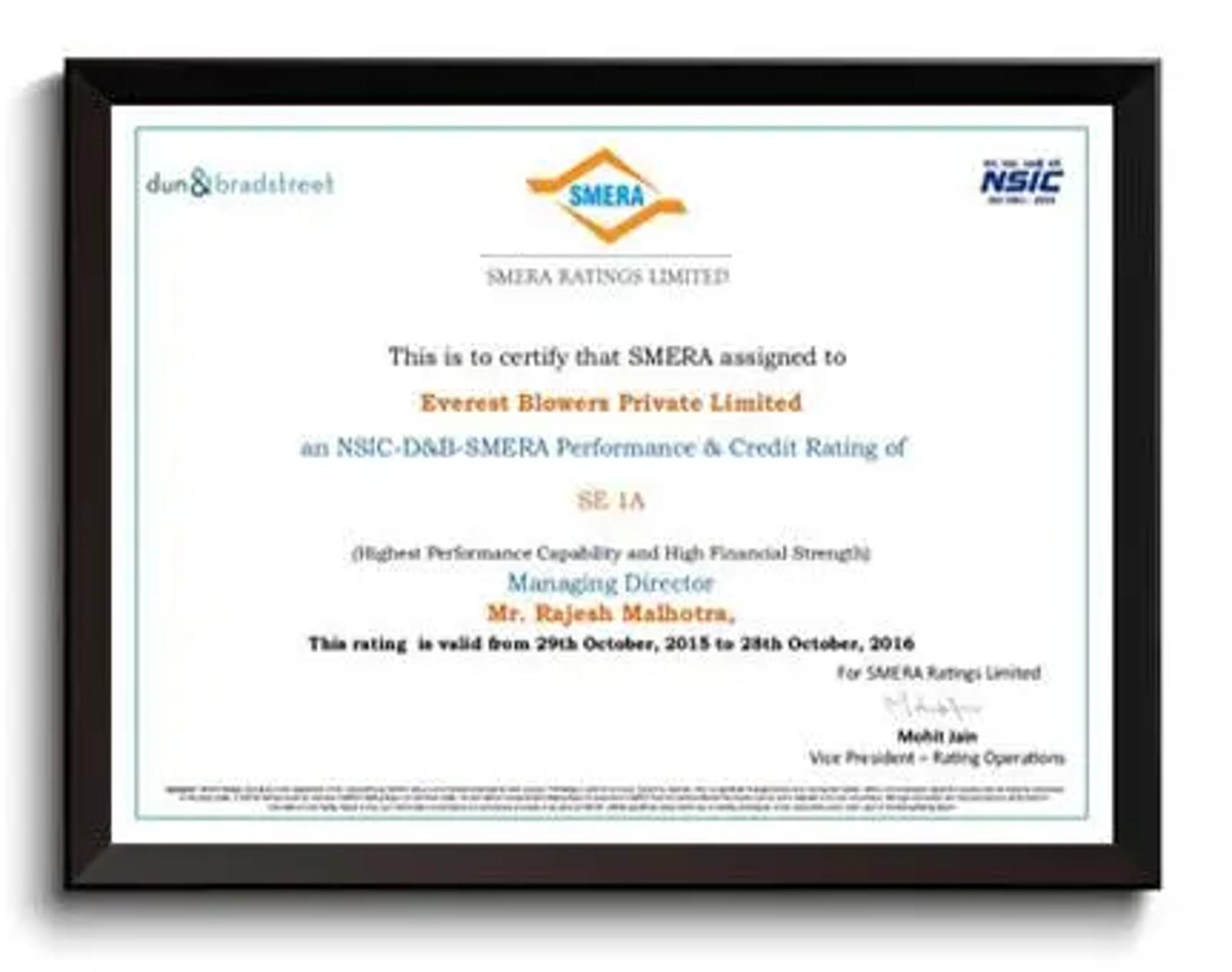 Highest Performance Capability & High Financial Strength