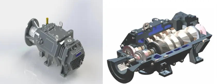 Everest_Superscrew Dry screw vacuum pumps