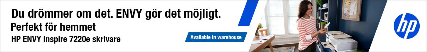 Du drömmer om det. ENVY gör det möjligt. Perfekt för hemmet HP ENVY Inspire 7220e skrivare