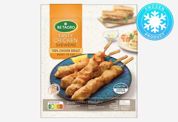 Betagro Goda kycklingspett 15 Pack 900g