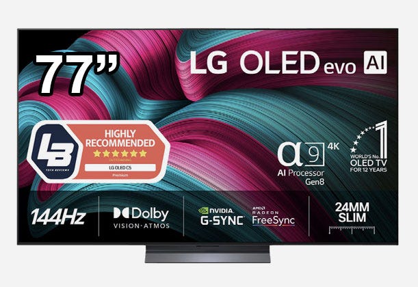 LG 77” OLED 4K TV Modell: OLED77C54LA