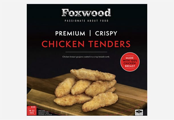 Foxwood Premium Krispiga Kycklingbitar 2 kg