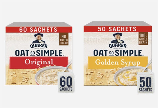 Quaker Oat So Simple Påsar