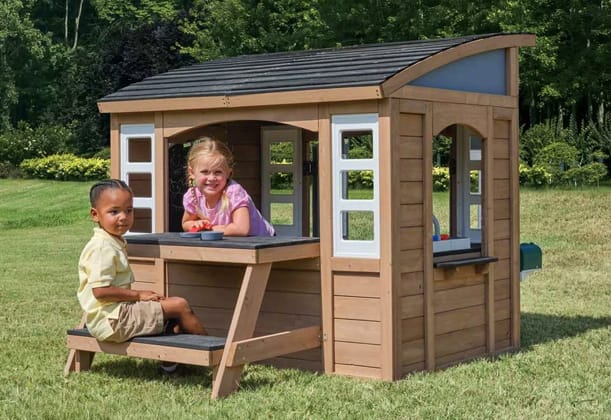 KidKraft Sunny Bluff Lekstuga för utomhusbruk