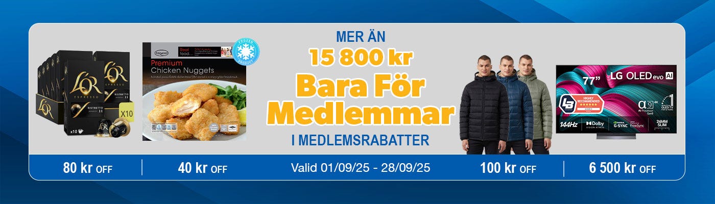 Member-Only Savings