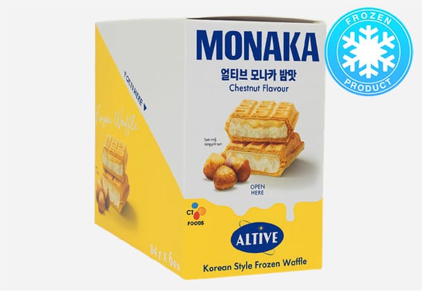 Monaka Mjölkfri glass i våffla 504g