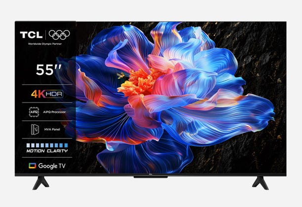 TCL 55” QLED UHD SMART TV Modell: 55P61K