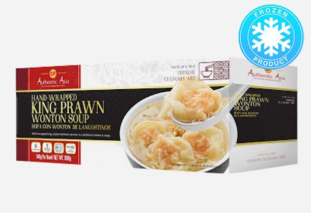 CP Authentic Asia Wontonsoppa med räka 6 x 148 g