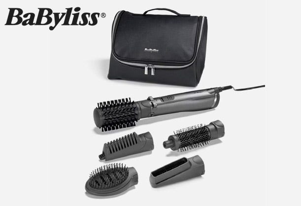 Babyliss Airstyler Pro 1000 Collection Including 6 Attachments and Case
