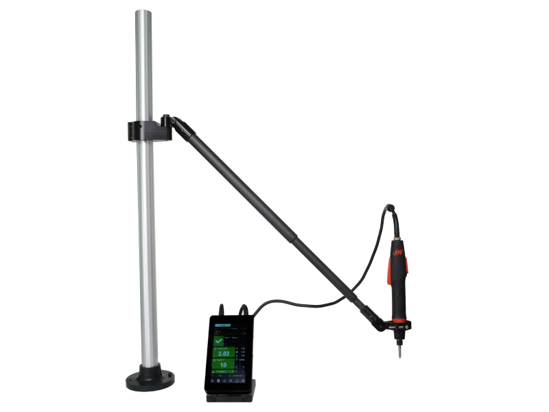 Telescopic Arm System connected to Qi Controller and IQi Screwdriver