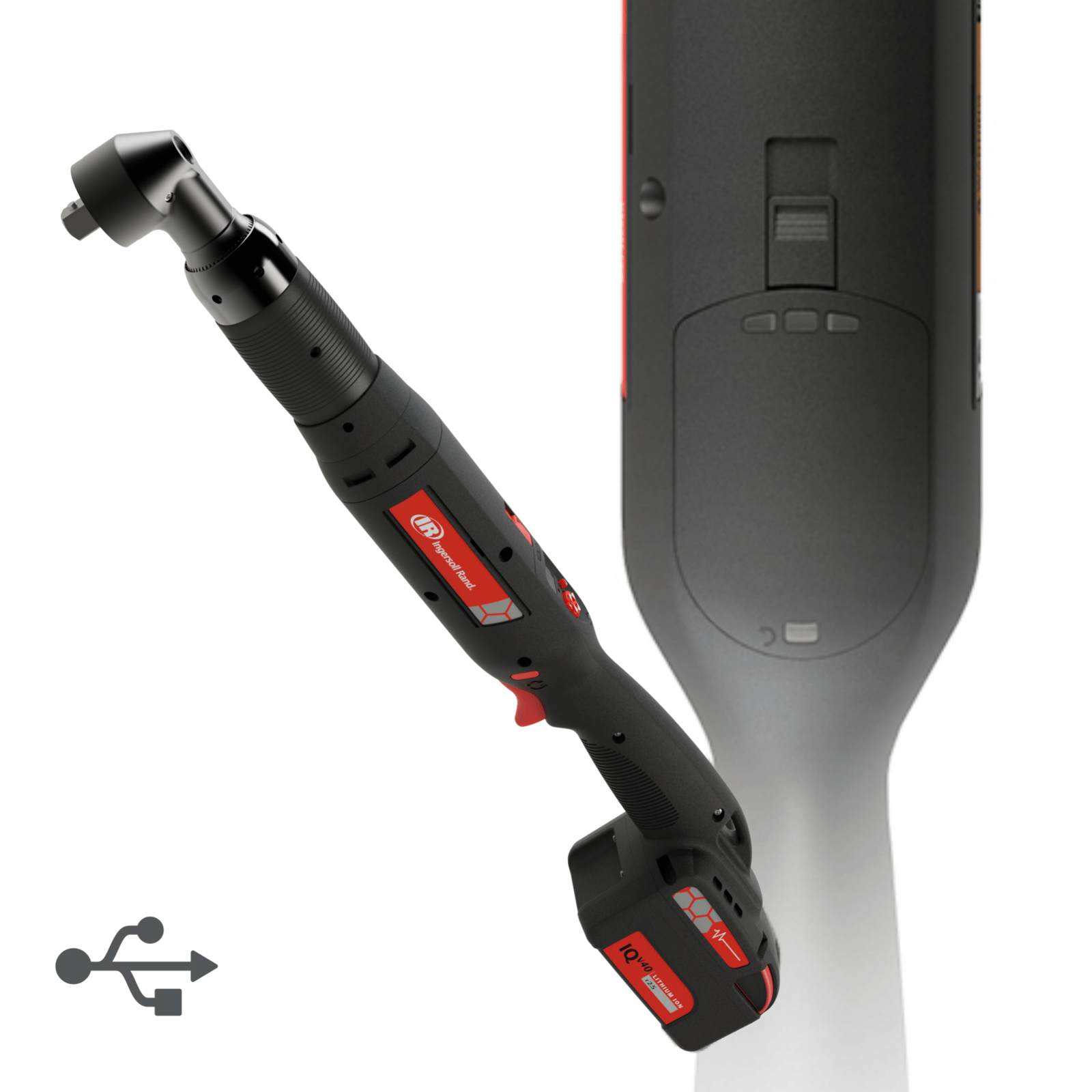 Llave angular inalámbrica de par alto QXFN