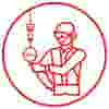 red icon for vertical movement