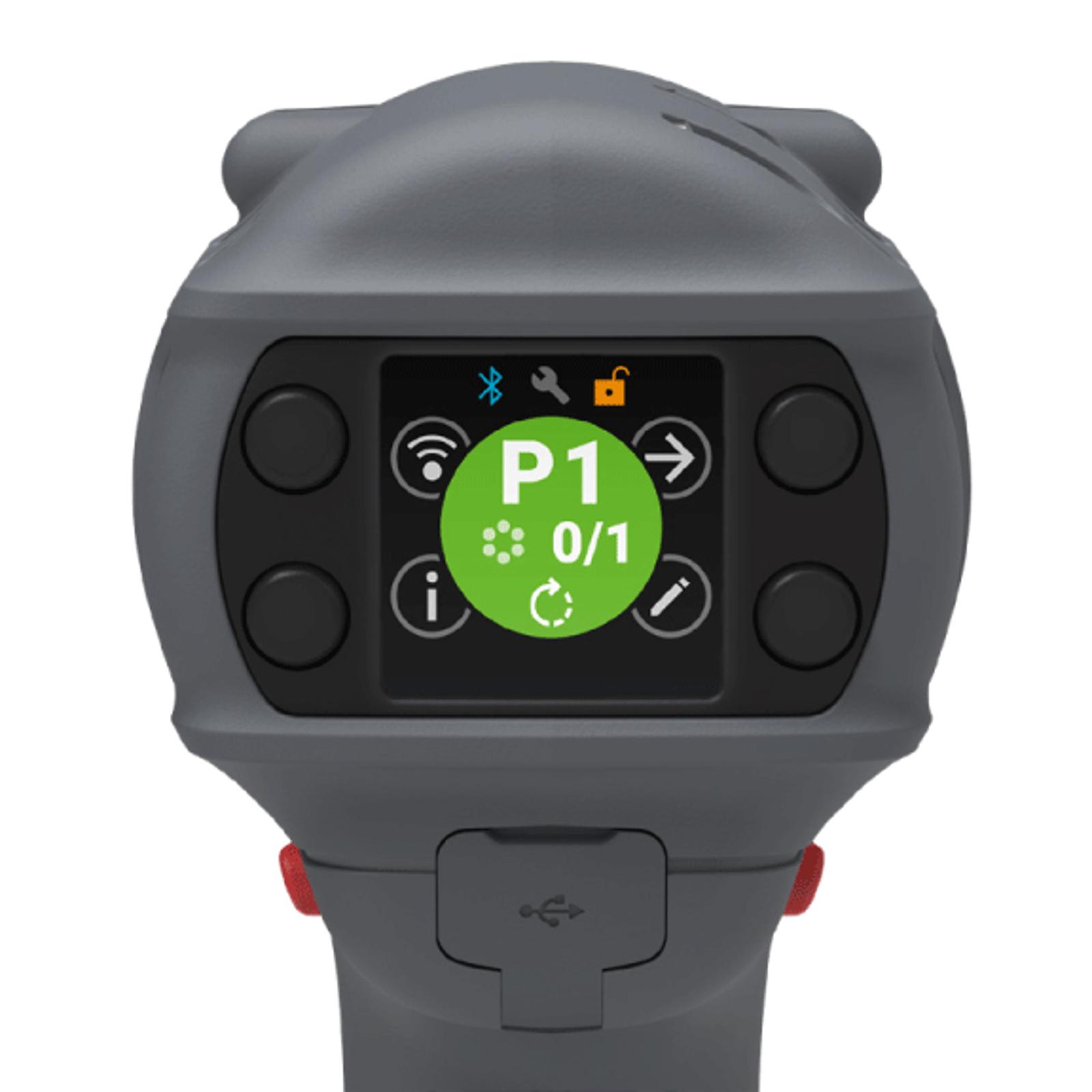 rts connect mechanical pulse tool display