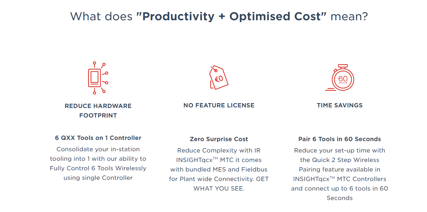 Reduce hardware footprint, no feature license, time savings