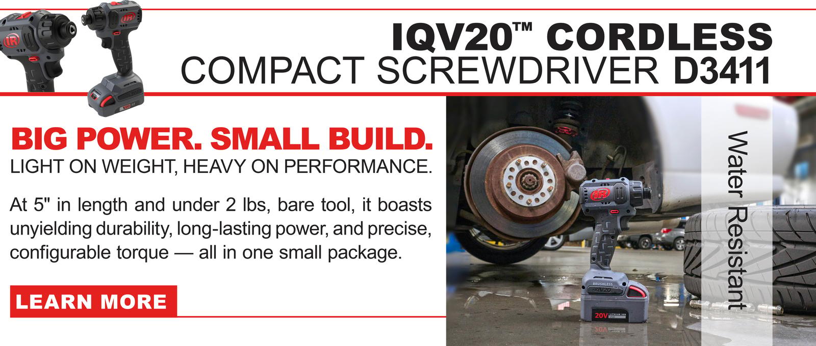 iqv20 impact screwdriver banner