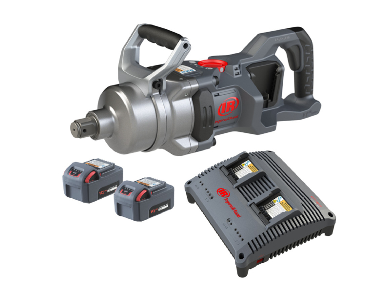 W9491 & W9691 1-Inch Cordless Impact Wrench Battery Charger Kit