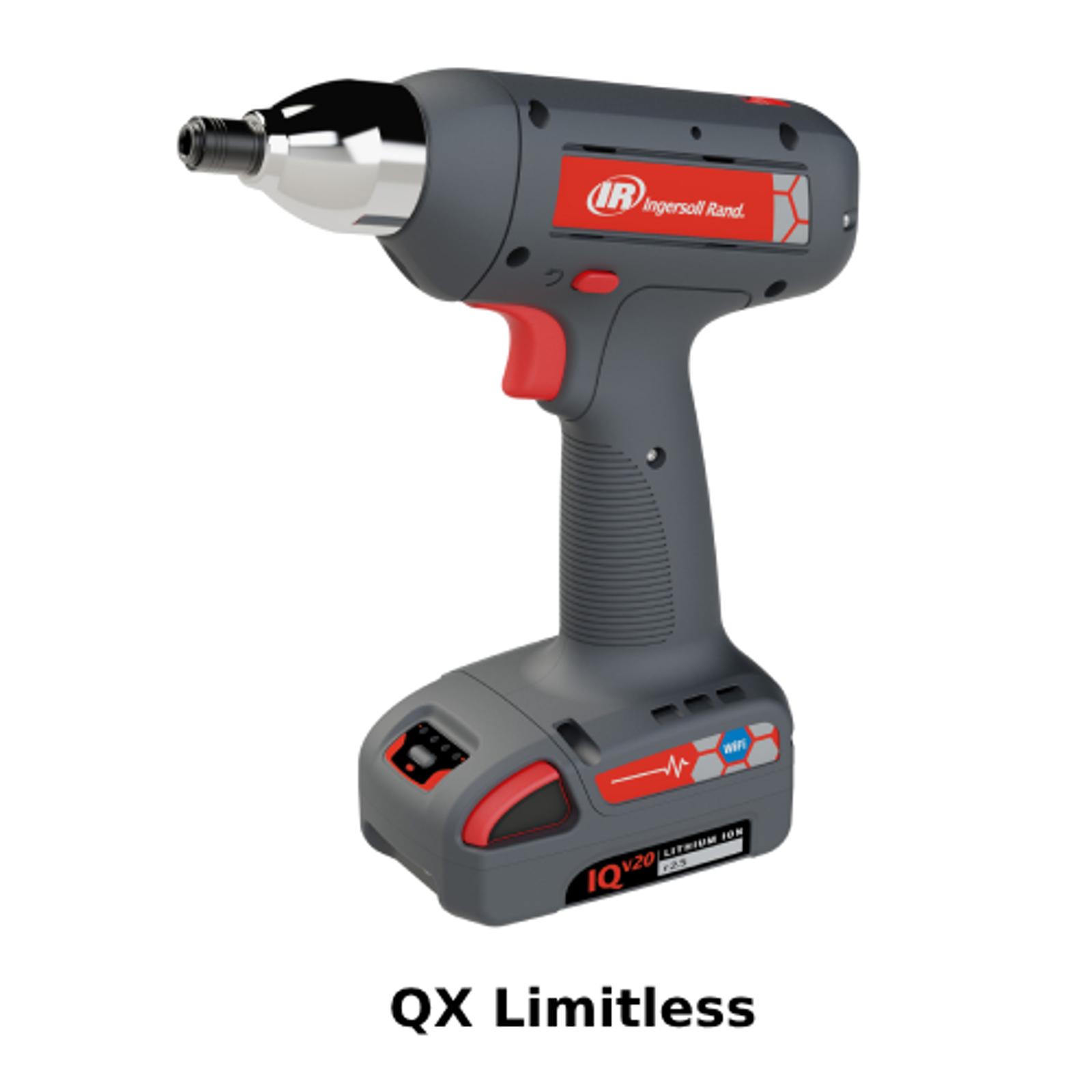 qx limitless tool pistol grey red