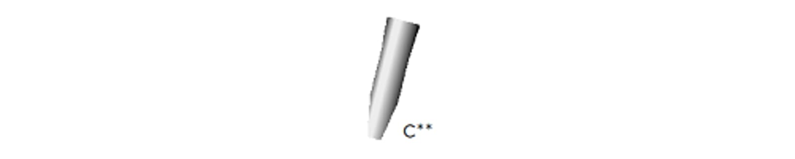 needle tip style tip c star