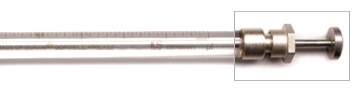static ptfe seal topping the glass barrel  