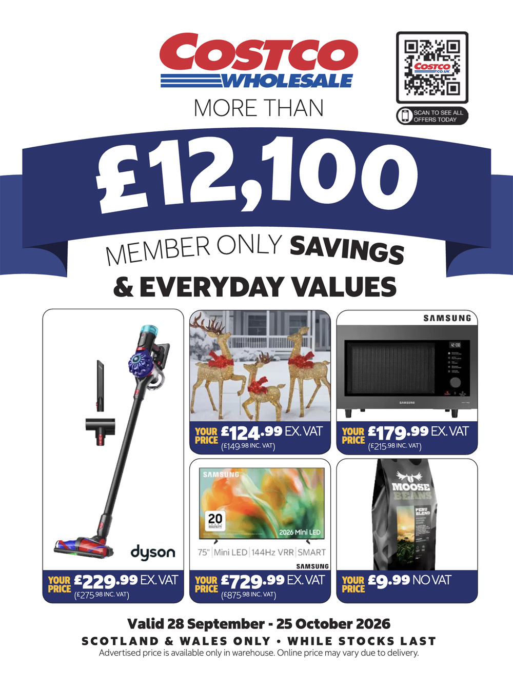 Member-Only Savings | Valid 28th Sep to 25th Oct 2026