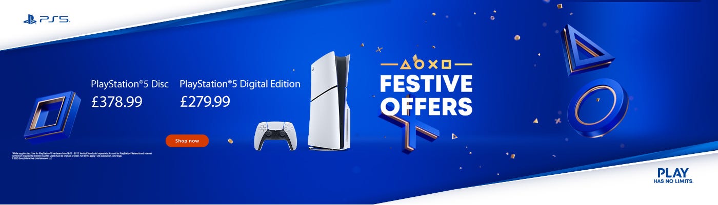 Playstation 5 Disc Console Slim 1TB in White